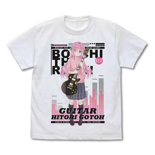 AmiAmi [Character & Hobby Shop]  Hitori Bocchi no Marumaru Seikatsu  T-shirt Bocchi L(Released)