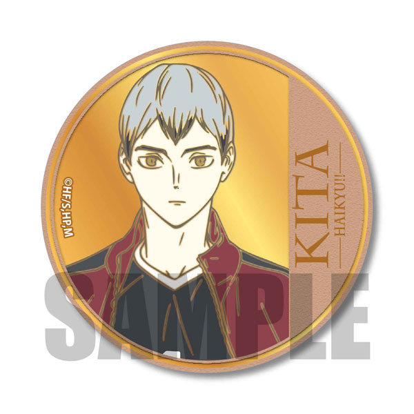 AmiAmi [Character & Hobby Shop] | Chara Medal Tin Badge Haikyuu