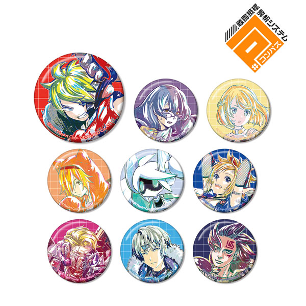 AmiAmi [Character & Hobby Shop]  World Trigger Marukaku Tin Badge vol.3  8Pack BOX(Released)