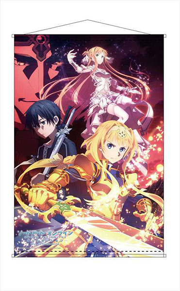 Sword Art Online Anime SAO Cartoon Characters Scroll Painting Home Decor  Anime Poster 