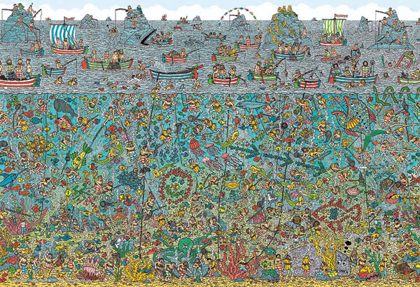 ﾋﾞﾊﾞﾘｰM81-731Where's Wally? 深