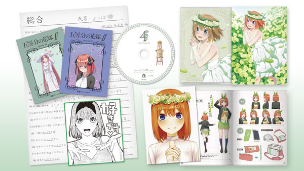 The Quintessential Quintuplets Movie 2 DVD Manga Booklet Shikishi