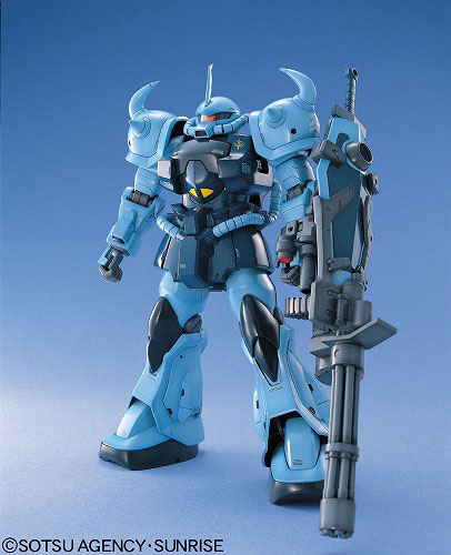 BANDAI SPIRITS MG 1/100 MS-07B3 Gouf Custom Plastic Model รูปภาพ 1