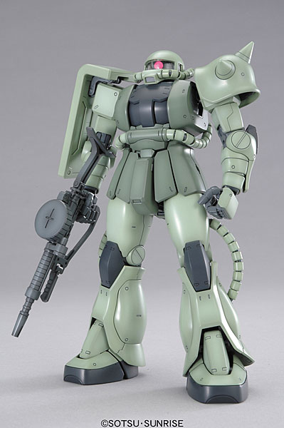BANDAI SPIRITS MG 1/100 MS-06J Zaku II Ver.2.0 Plastic Model hình ảnh 1