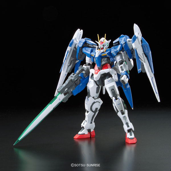 BANDAI SPIRITS RG 1/144 GN-0000 + GNR-010 00 Raiser Plastic Model รูปภาพ 1