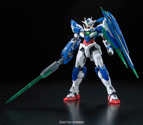 Bandai Hobby Real Grade 1/144-Scale 00 Raiser Gundam 00 Action Figure