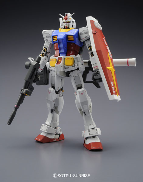 BANDAI SPIRITS MG 1/100 RX-78-2 Gundam Ver.3.0 Plastic Model รูปภาพ 1