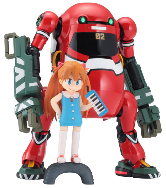 Hasegawa 1/20 20 Mechatro WeGo EVA Collaboration Series Vol.2 "Nigouki (Power Arm)" + Asuka Langley Shikinami รูปภาพ 1