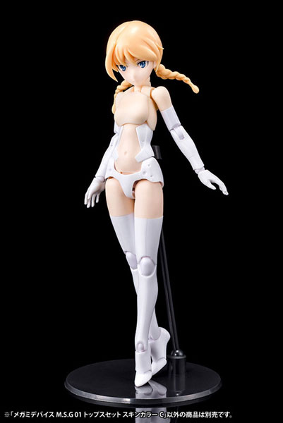 Kotobukiya Megami Device M.S.G 01 Tops Set Skin Color C Plastic Model รูปภาพ 1