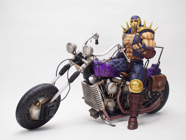 CCP CMC (CCP Muscular Collection) Muscular Collection Soft Vinyl Fist of the North Star North Star Ultimate Sculpting Vol.2 Jagi & Motorcycle Set Initial Design Ver. รูปภาพ 1