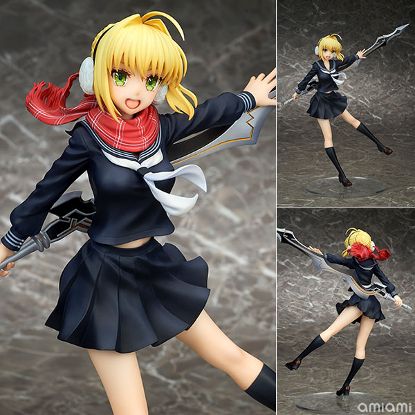 AmiAmi [Character & Hobby Shop] | (Pre-owned ITEM:A/BOX:B)Fate/EXTELLA LINK  Nero Claudius Winter Roma Outfit [Another Ver.] 1/7 Complete Figure (Released)