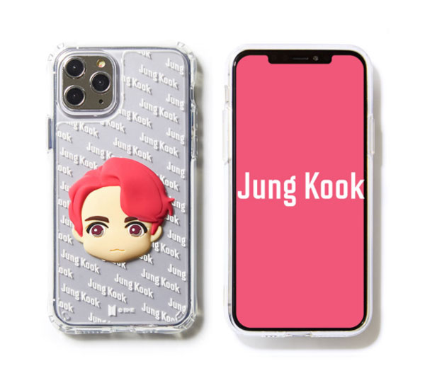 AmiAmi [Character & Hobby Shop] | BTS iPhone Case iPhone 11 Pro 07 [JUNG  KOOK] ver. Face (Clear)(Released)