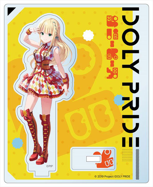 AmiAmi [Character & Hobby Shop]  SHOW BY ROCK!! Fes A Live Deka Acrylic  Stand Cyan(Released)