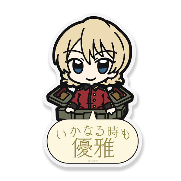 COSPA Girls und Panzer das Finale Darjeeling Acrylic Pyocotte รูปภาพ 1