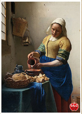 Aﾜﾝ500-283牛乳を注ぐ女