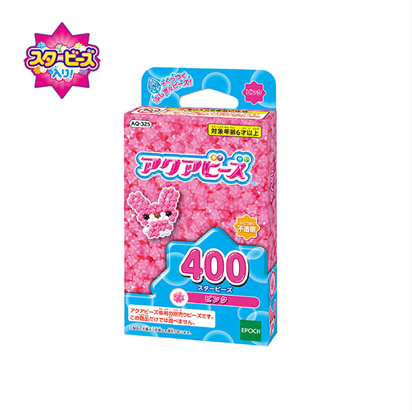 アクアビーズアート　ＡＱ－３２５　スタービーズ　ピンク