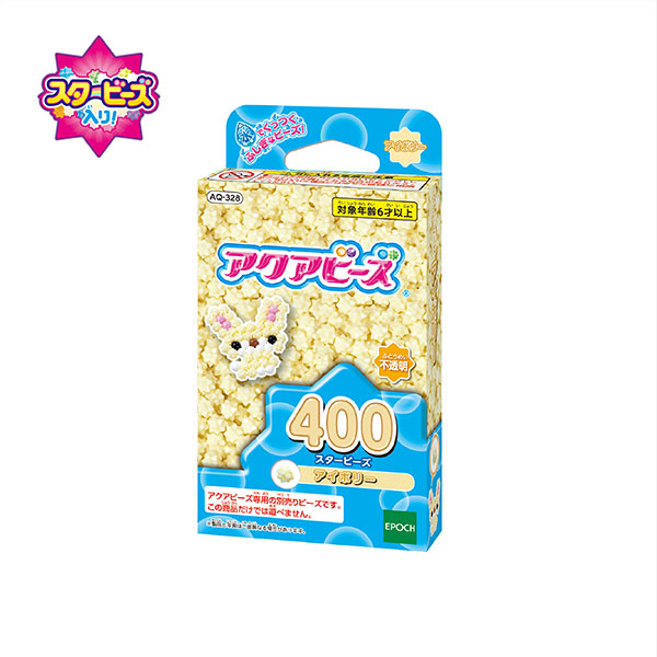 アクアビーズアート　ＡＱ－３２８　スタービーズ　アイボリー