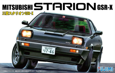 Fujimi 1/24 Inch-up Series No.117 Mitsubishi Starion GSR Plastic Model