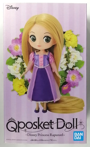BANDAI SPIRITS Q posket Doll - Disney Princess Rapunzel - Rapunzel (Q posket Doll Official Site, shop Disney Exclusive) รูปภาพ 1