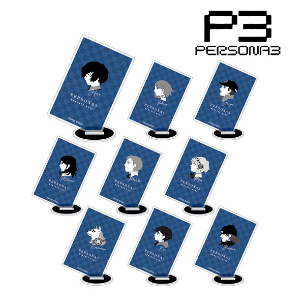 ペルソナ3 バトルアイコン　アクリルスタンド　BOX AmiAmi [Character & Hobby Shop] | Persona 3 Trading Battle Icon
