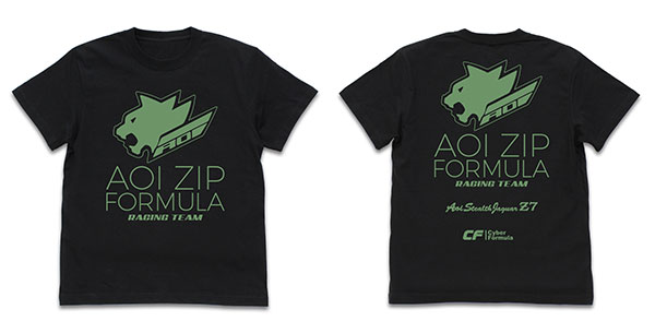 AmiAmi [Character & Hobby Shop] | Future GPX Cyber Formula Aoi ZIP Formula T -shirt /BLACK-S(Pre-order)