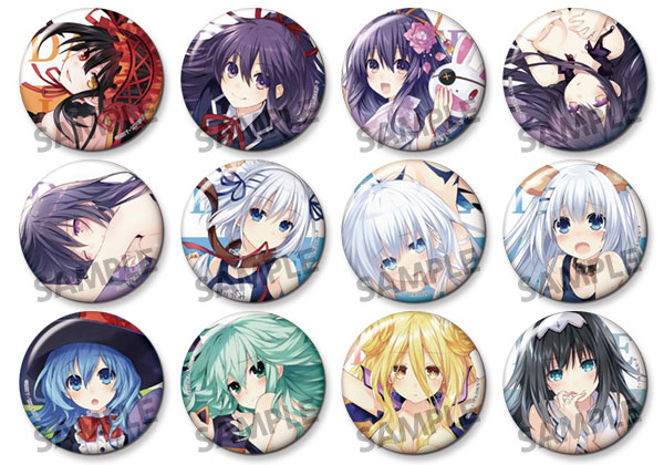 Date A Live IV Can Badge (Blind) (Single Item) (Anime Toy) Hi-Res image list