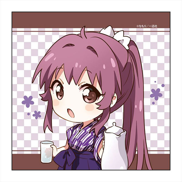 YuruYuri Anime GIF, Anime, purple, chibi png