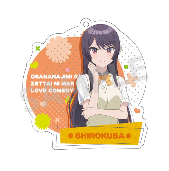 AmiAmi [Character & Hobby Shop]  Osananajimi ga Zettai ni Makenai Love  Comedy New Illustration Shirokusa Kachi Color Dress ver. BIG Tin  Badge(Released)