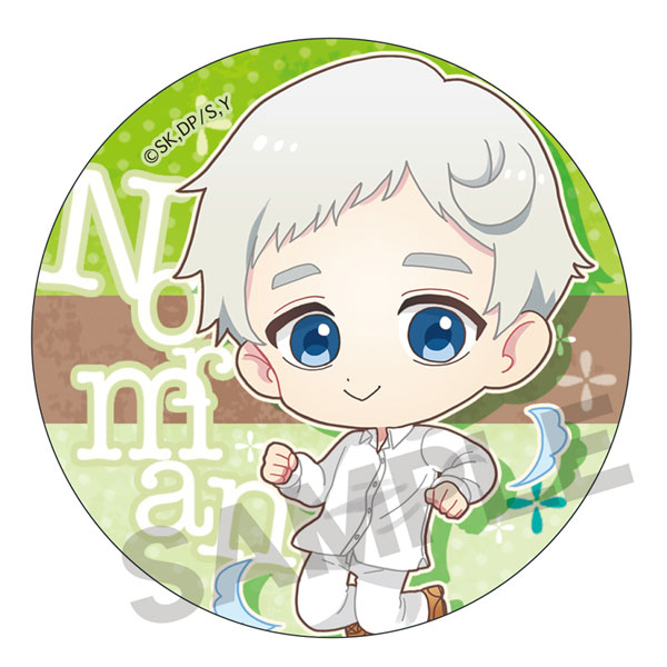 The Promised Neverland Can Badge Norman Ver. 1