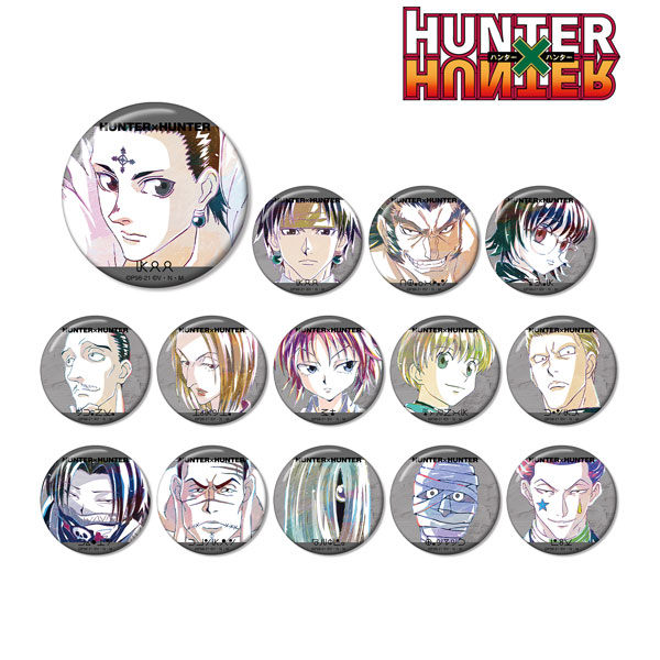 AmiAmi [Character & Hobby Shop]  CAN Badge Hunter x Hunter 10Pack  BOX(Released)