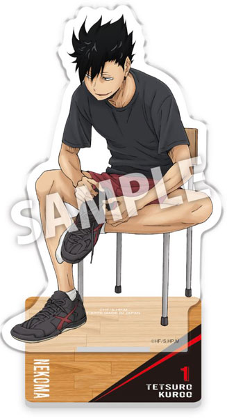 AmiAmi [Character & Hobby Shop]  Haikyuu!! Paint Suit Acrylic Stand Plate  Kuroo(Pre-order)