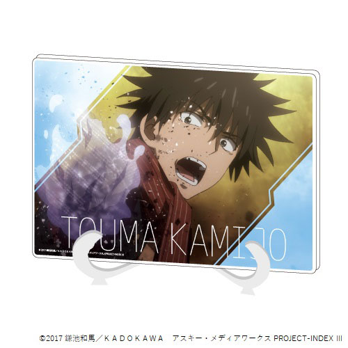 AmiAmi [Character & Hobby Shop]  Acrylic Art Board (A5 Size) Toaru  Series 02/ Toaru Kagaku no Accelerator Scene Photo ver.(Released)