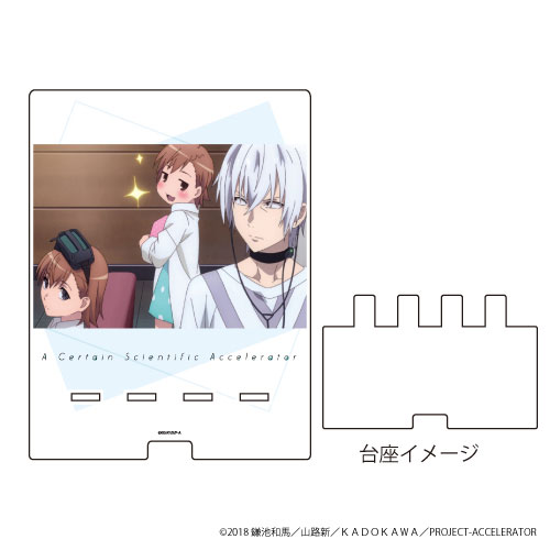 AmiAmi [Character & Hobby Shop]  Acrylic Art Board (A5 Size) Toaru  Series 02/ Toaru Kagaku no Accelerator Scene Photo ver.(Released)