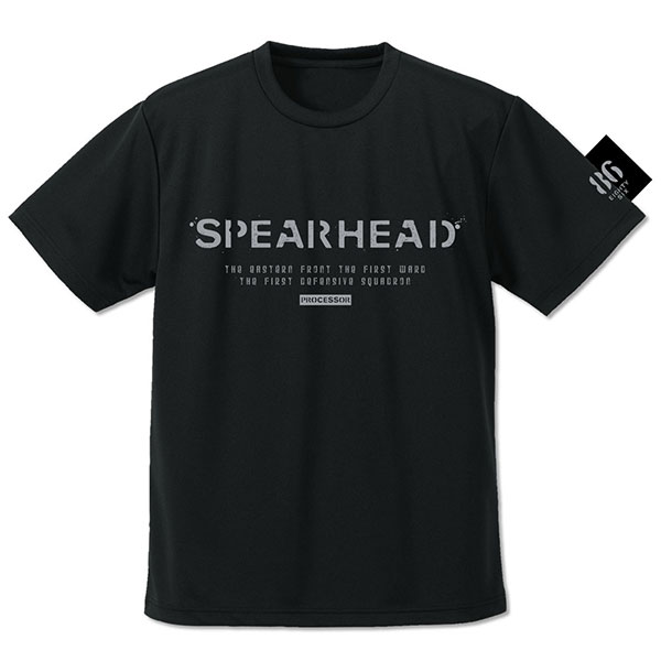 COSPA 86 -Eighty Six- Spearhead Squad Dry T-shirt /BLACK-XL รูปภาพ 1