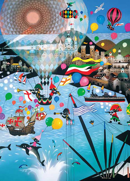 Aﾜﾝ500-286ｼﾞｪﾉﾊﾞの海