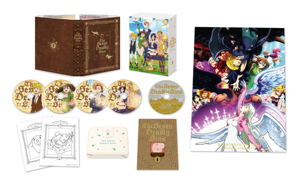 AmiAmi [Character & Hobby Shop] DVD The Seven Deadly Sins: Dragon's DVD-BOX I(Released)
