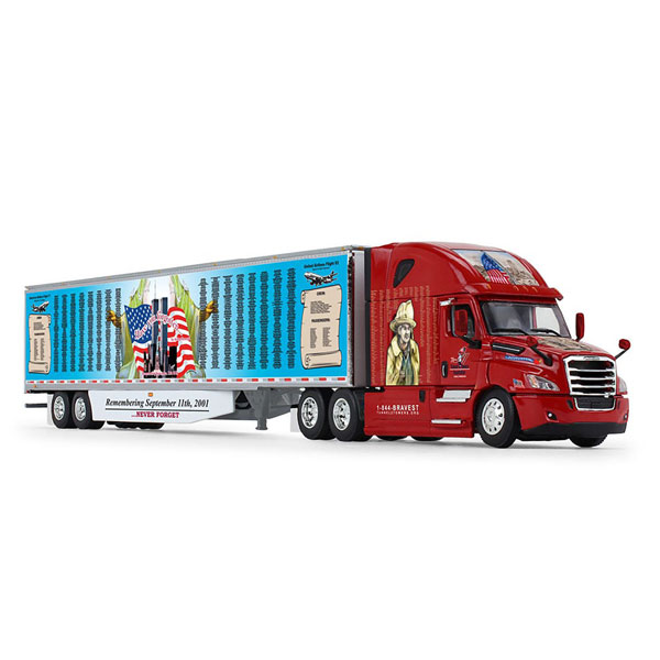 First Gear 1/64 Freight Liner 2018 Cascadia "Rolling Memorial 2021"