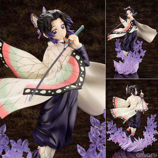 Amiami Character Hobby Shop Artfx J Demon Slayer Kimetsu No Yaiba Shinobu Kocho 1 8 Complete Figure Pre Order