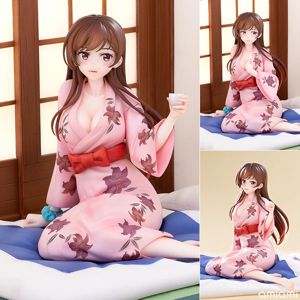 AmiAmi [Character & Hobby Shop] | 租借女友水原千鹤浴衣ver. 1/7