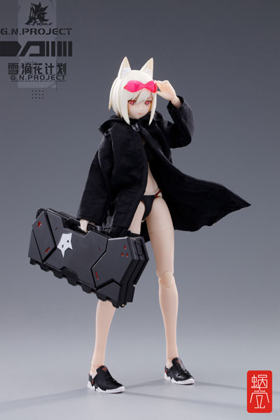 Snail Shell Studio "G.N. PROJECT" Uncoded Jinrou Alternative Swimsuit Figure Body and Weapon Set 1/12 Complete Model Action Figure