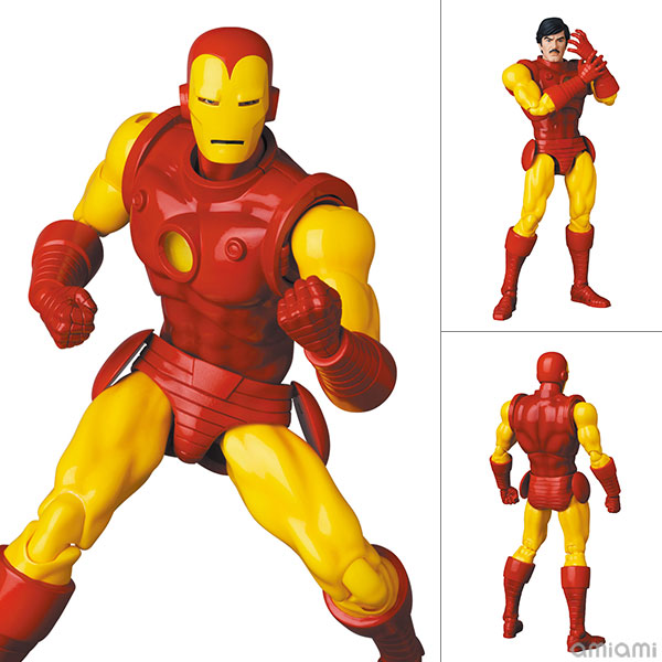 y*u様 MAFEX アイアンマン (COMIC Ver.) Mafex Marvel Iron Man (Comic Version)