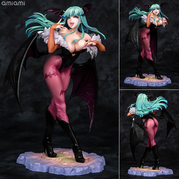 AmiAmi [Character u0026 Hobby Shop] | (Pre-owned ITEM:A/BOX:B)Darkstalkers  Bishoujo Darkstalkers Morrigan 1/7 Complete Figure(Released)