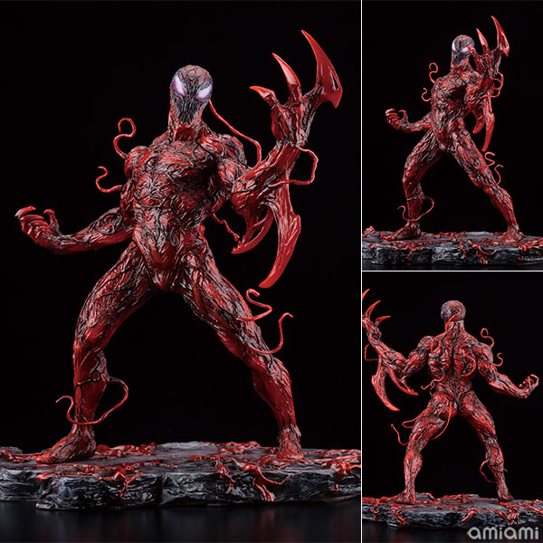 AmiAmi [Character u0026 Hobby Shop] | ARTFX+ MARVEL UNIVERSE Carnage Renewal  Edition 1/10 Complete Figure(Released)