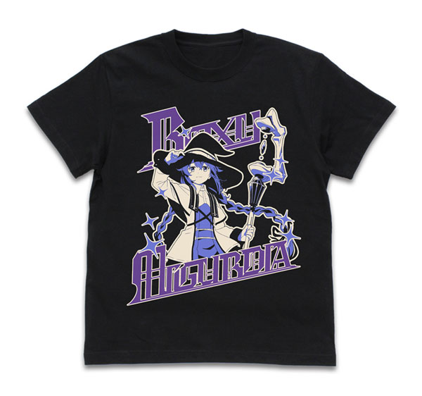 Mushoku Tensei: Jobless Reincarnation -Isekai Ittara Honki dasu- Roxy Migurdia T-shirt /BLACK-L