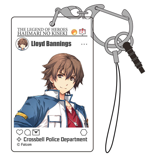 COSPA The Legend of Heroes: Hajimari no Kiseki Lloyd Bannings SNS Style Acrylic Keychain รูปภาพ 1