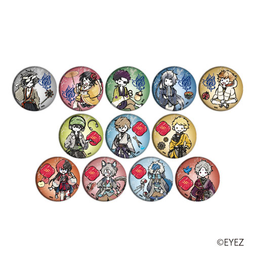 AmiAmi [Character & Hobby Shop]  World Trigger Marukaku Tin Badge vol.3  8Pack BOX(Released)
