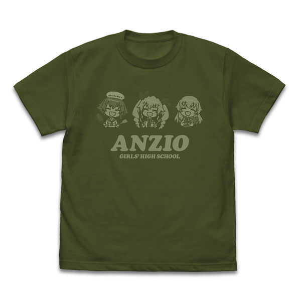 COSPA Girls und Panzer das Finale Anzio High School T-shirt /MOSS-XL image 1