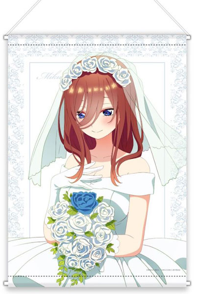 AmiAmi [Character & Hobby Shop]  TV Anime The Quintessential Quintuplets  SS New Illustration B3 Wall Scroll (Dress) All Characters Group(Released)