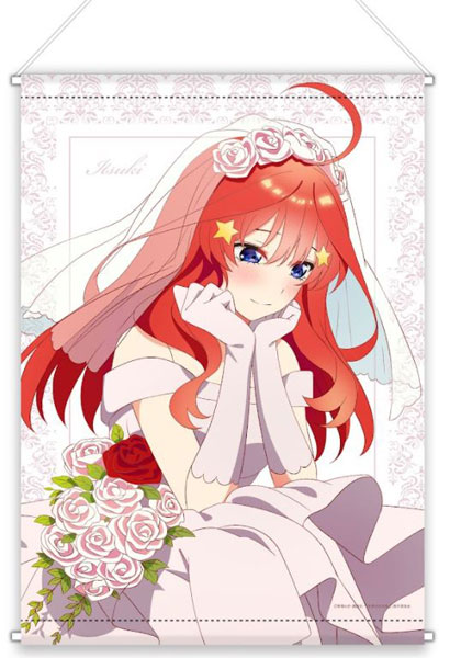 AmiAmi [Character & Hobby Shop]  TV Anime The Quintessential Quintuplets  SS New Illustration B3 Wall Scroll (Dress) All Characters Group(Released)