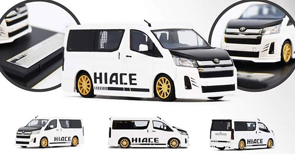 AmiAmi [Character & Hobby Shop] | 1/64 Diecast Model TOYOTA HIACE